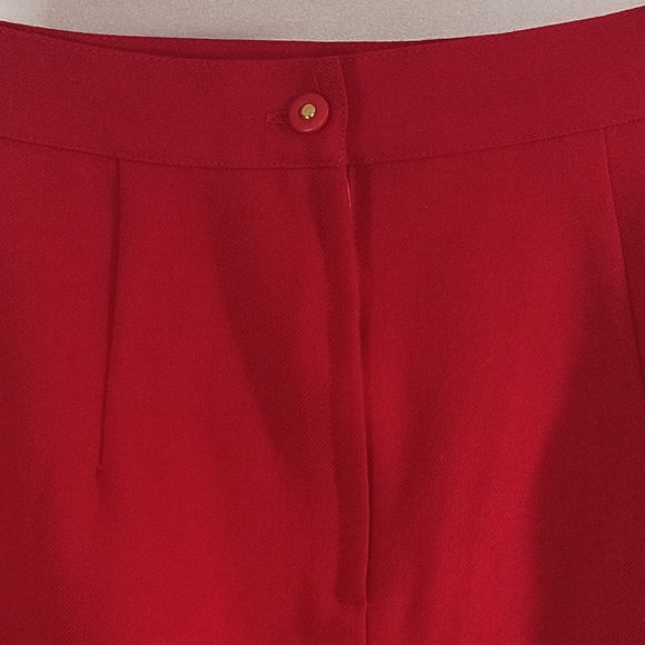 Korinna Petite Women's 14 Red Pencil Skirt - Picture 4 of 8